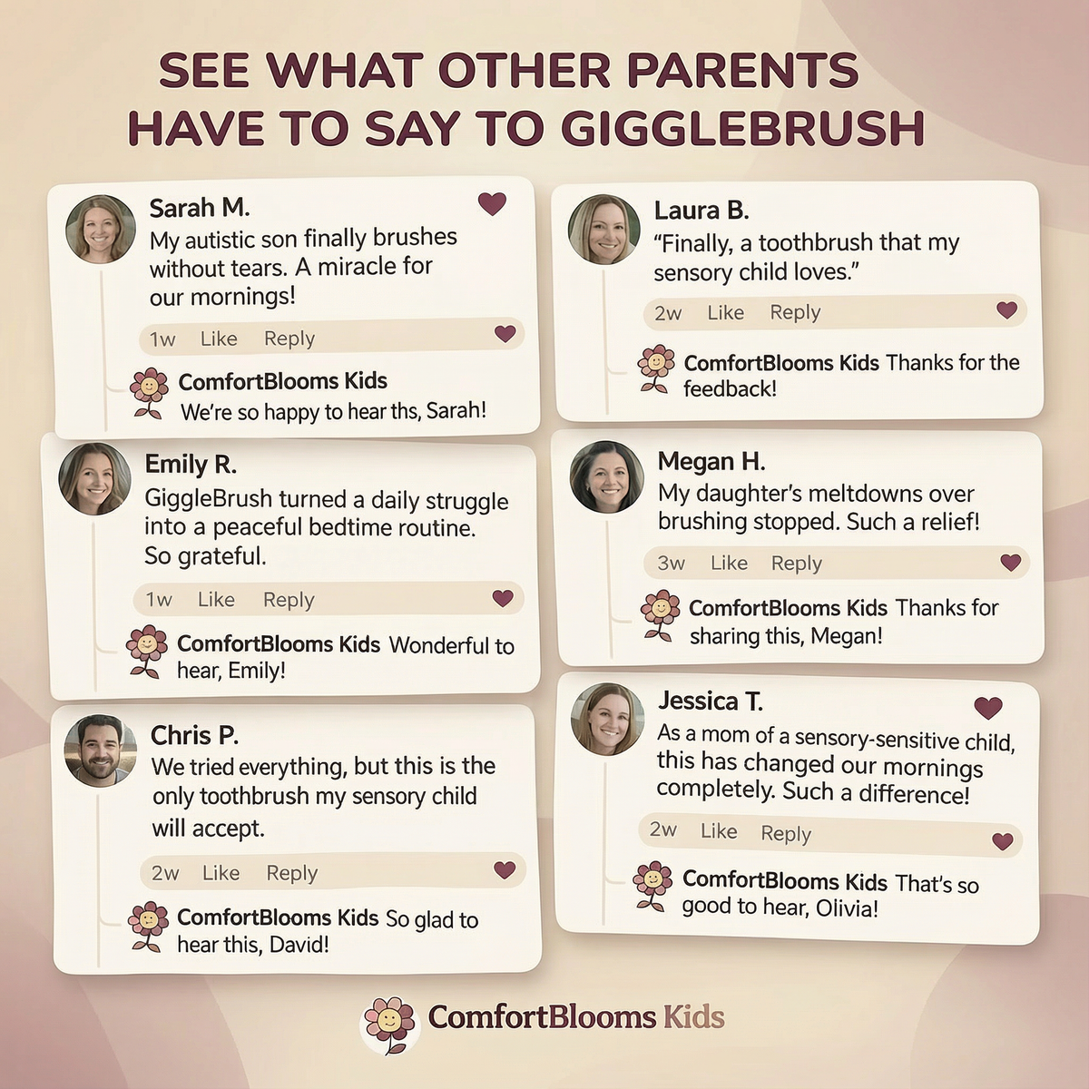 Comfortblooms™ GiggleBrush